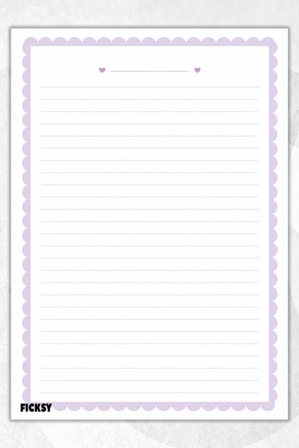 A4 Notepad Lined Notebook - 50 Sheets - Memopad - Notepad - Notepad - Note Paper