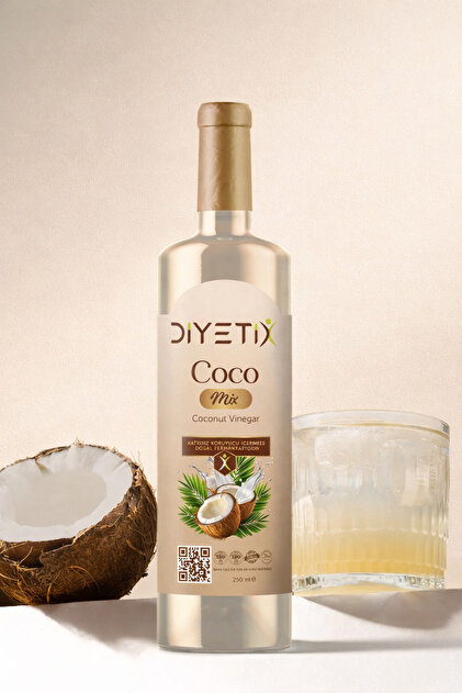 Diyetix Coco Mix -250 Ml | Hindistan Cevizi Sirkesi–Katkısız