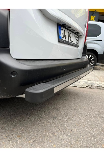 DOBLO-RİFTER-COMBO-BERLİNGO-PROACE ARAÇLARA ÖZEL KROM ARKA BASAMAK