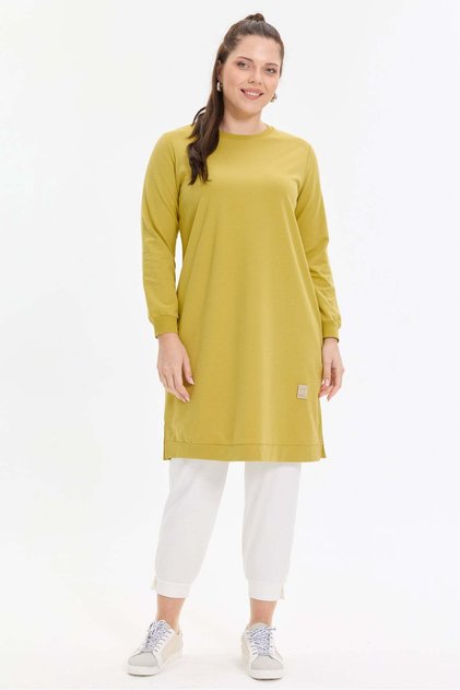 Basic Comfortable Fit Long Women's Tunic
