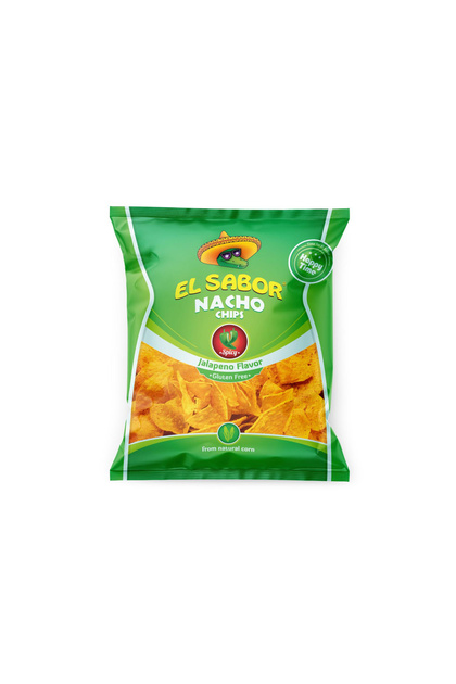 Jalapeno Flavor Nacho Chips 100 g