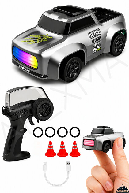 Apexma Oyuncak 2.4GHz Uzaktan Kumandalı 4x4 Şarjlı LED Işıklı
