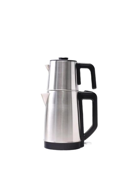 2200W Stainless Steel Electric Tea Kettle Set 2.2L+0.8L Double Pot Turkish Tea Maker