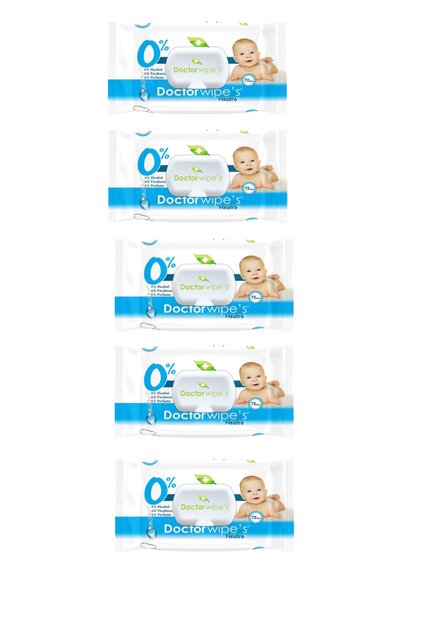 Servetele umede Neutro Baby, 72 bucati, 5buc/set