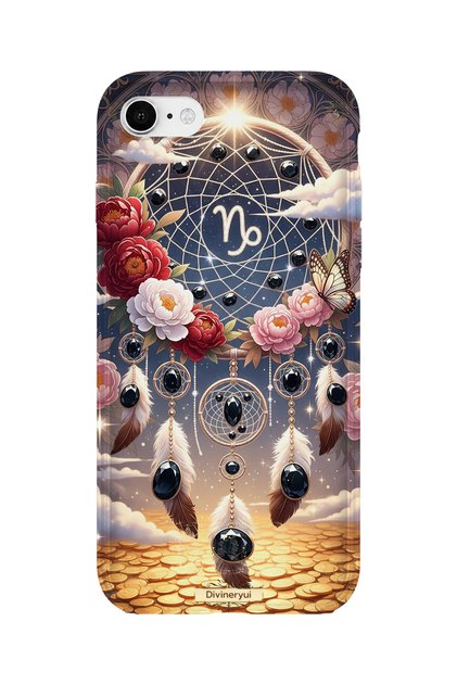 iPhone Se Compatible Printed Transparent Phone Case | Collection: Zodiacmuse Celestia