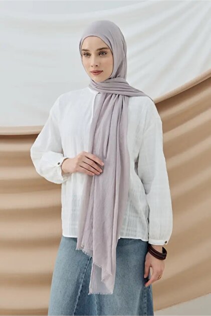 Aya Series Shawl-Light Gray