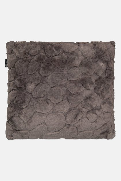 Textured Cushion Daaf, Grey