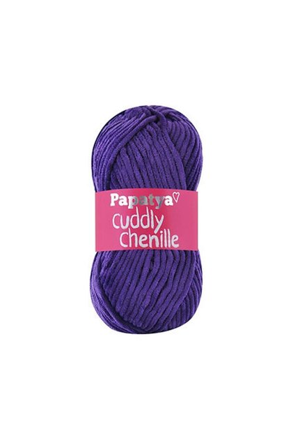 Cuddly Chenille Kadife 4575 Mor