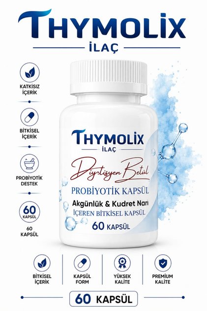 Akgünlük Kudretnarı İçeren Probiyotik Kapsül -- 60 Kapsül