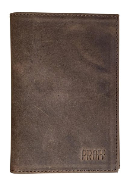 Prf-200726 Genuine Leather Passport Wallet