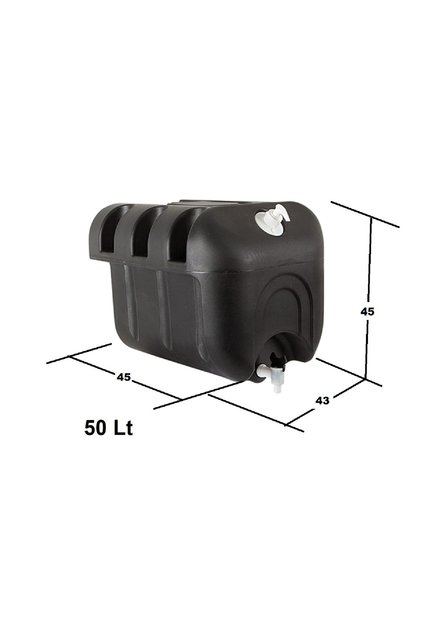 50 Litre Plastik Su Tankı Karavan, Römork, Dorse, Bahçe, Piknik, Off-Road, Outdoor, Tekne, Yat, 50 Litre Plastik Su Deposu