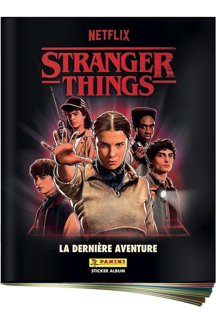 Stranger Things Son Bir Tuhaf Macera Çıkartma Albümü 8850