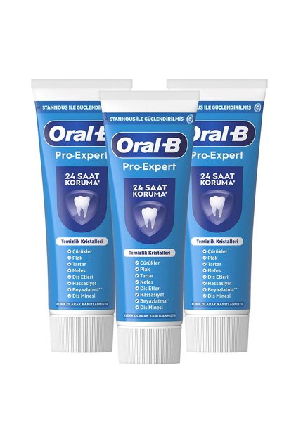 Pro-Expert Profesyonel Koruma Diş Macunu 75ml x3