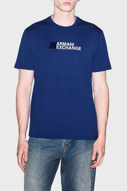 With Logo 100% Cotton Slim Fit Crew Neck t Shirt Men's t Shirt Xm003094 Af21323 Ub0