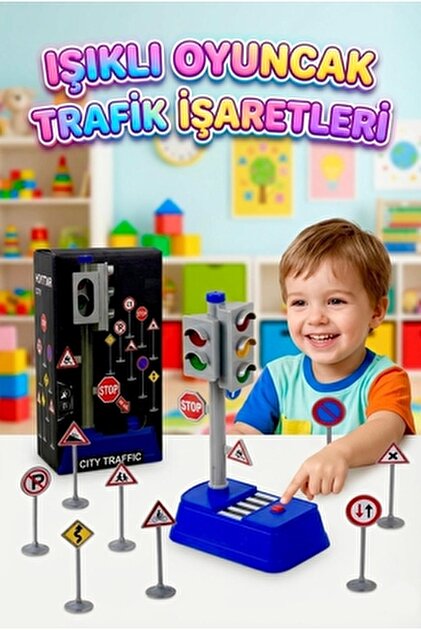 LAÇO Eğitici Trafik Seti Puzzle Oyunu - Fiyatı, Yorumları