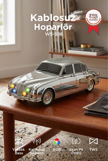 Torima Bluetooth Hoparlör Retro Araba Tasarımlı Speaker WS-596