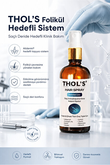 THOLS HAIR SPRAY ANTİ-HAİR LOSS (TB31) SAÇ DÖKÜLMESİNE KARŞI BAKIM