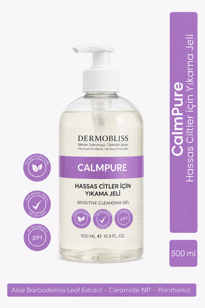 CALMPURE HASSAS CİLTLER İÇİN YIKAMA JELİ 500 ML