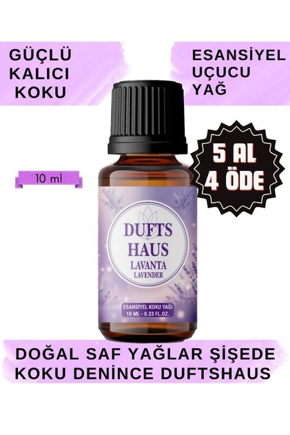 Saf Lavanta Esansiyel Uçucu Koku Yağı Buhurdanlık Difüzör Esansı Hobi Esans Kokusu yağ10ml