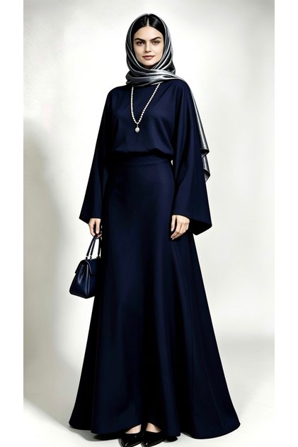 Hijab Evening Dress Graduation Engagement Wedding Guest Outfit