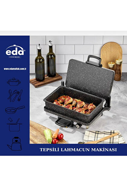 Eda ZK-864 Tost-Lahmacun Makinası Tepsili - Fiyatı, Yorumları