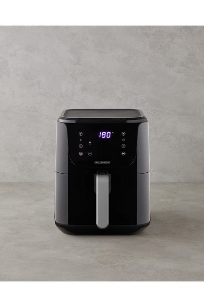 AIF 2030 XL Sıcak Tutma Hazneli Air Fryer 1500W Siyah-Krom