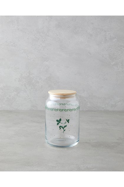 Melie Glass Jar 970 ml Green
