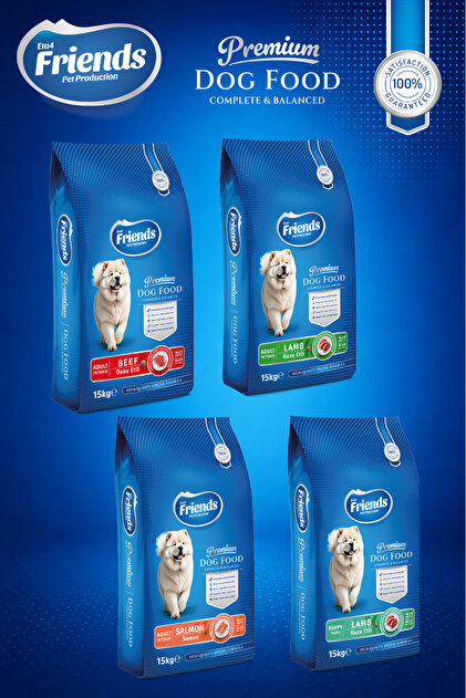Friends Premium 15 Kg Kuzulu Pirinçli Yetişkin Köpek Maması