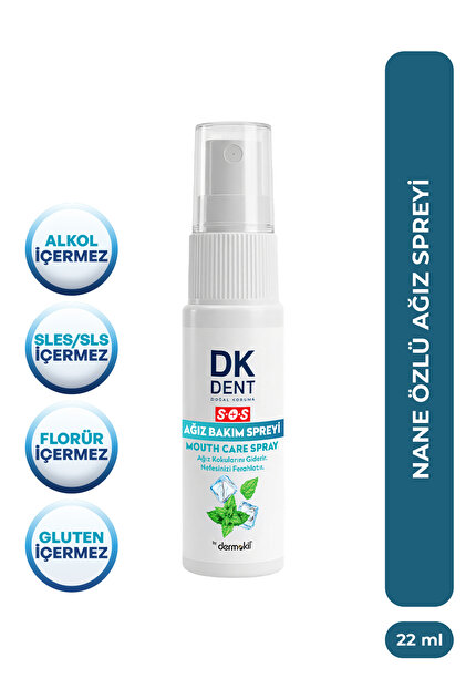 DKDENT Nane Özlü Ağız Kokusu Önleyici Sprey 22 ml - Fiyatı, Yorumları