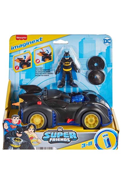 Imaginext Araçlar Serisi - Shake And Spin Batmobile Hrp08 - Fiyatı