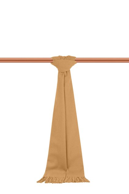 Camel Solid Color Men's Kaşkol