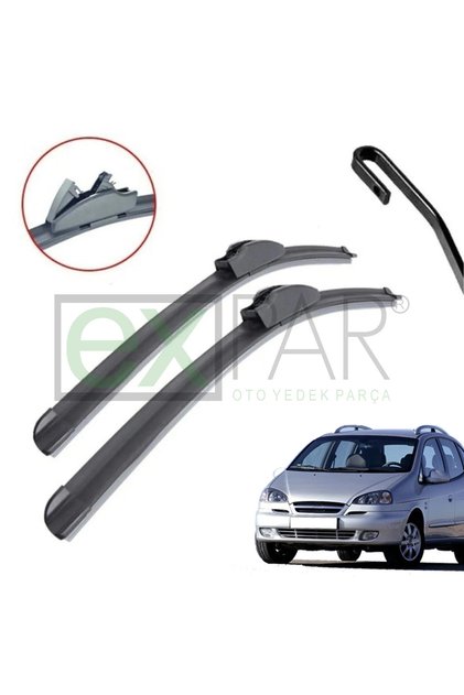 CHEVROLET REZZO ÖN CAM SİLECEK SÜPÜRGESİ TAKIMI 2005 - 2009 MODEL