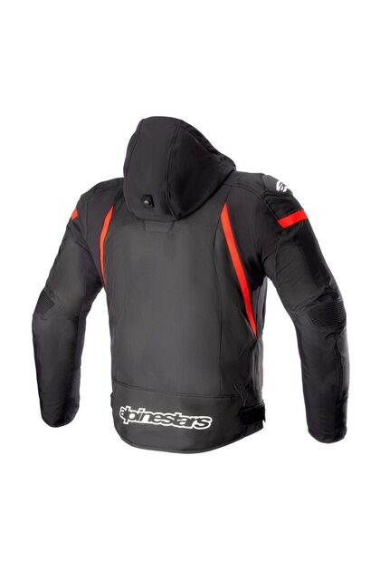 Alpinestars Zaca WP Korumalı Motosiklet Montu Siyah Kırmızı