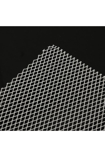 1PCS Aperture 3x4mm 25x20cm Aluminum Mesh Small Grid Diamonds Shaped Mesh Decorative Screen Lampblac