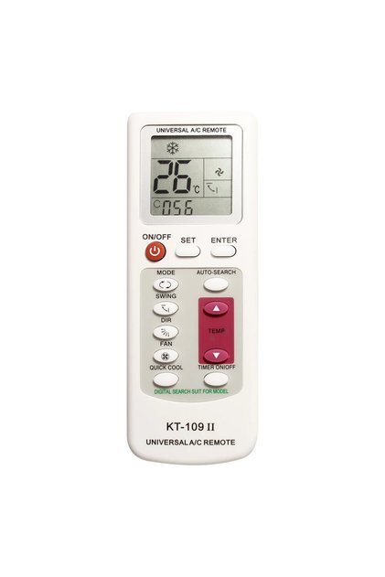 WHITE NEW KT109II Universal Air Conditioner Remote Control Replacement LCD Display Remote Control Wi