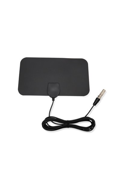 black Cross-border European and American indoor digital TV ground wave antenna mini HDTV antenna DVB