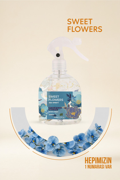 Sweet Flowers 485 ml Plastik Sprey Ortam Kokusu
