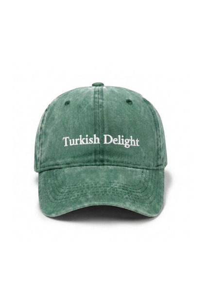 ''Turkish Delight'' Embroidered Washed Cap