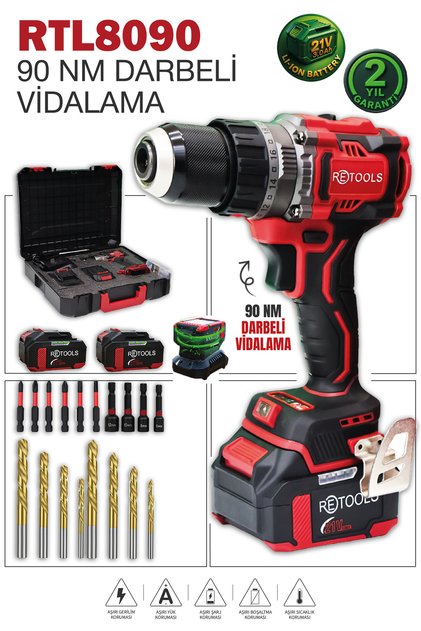 BORDO 90 NM VİDALAMA