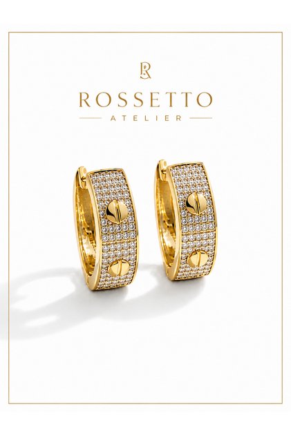 Imported Brand Hoop Earrings