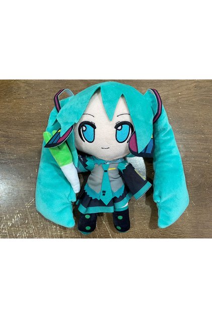chuyin dacong02 24.5cm Hatsune Miku Plush Fuwafuwa Anime Kawaii Cute Cool Toys Dolls Plush Room Car