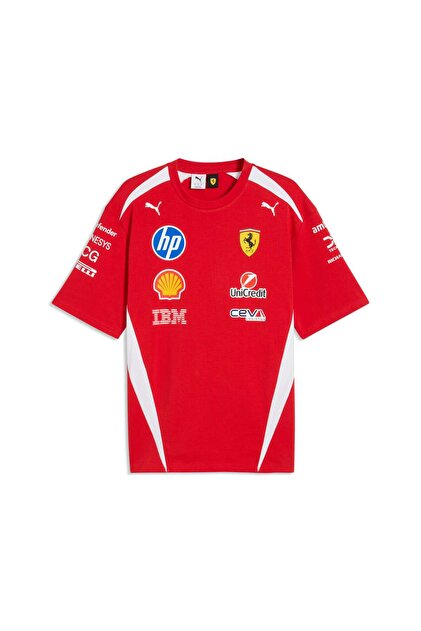 Puma SCUDERIA FERRARI HP REPLICA DRIVERS UNISEX Tişört - Fiyatı