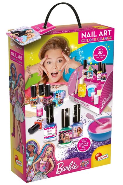 Set de ojă Barbie care își schimbă culoarea
