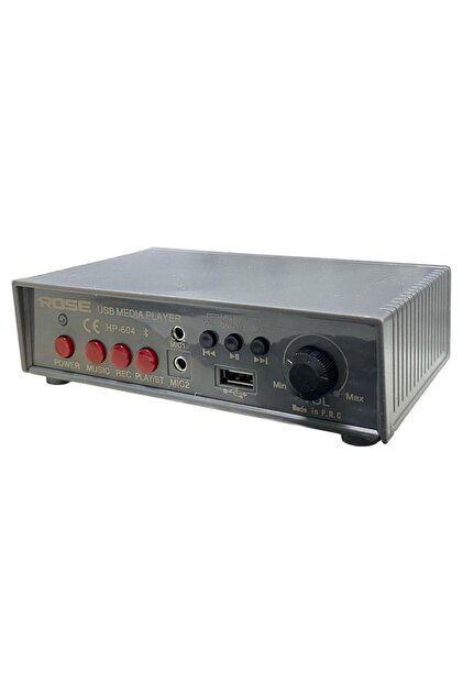 二次元サティスファクション Atir Rose HP-604A 12-24Volt Pazarcı Anfi USB Girişli-Ses Kayıt
