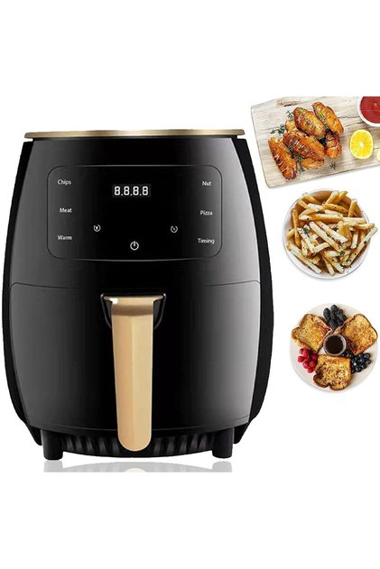 Air Fryer, 6L Electric Hot Air Fryers Oilless Cooker with 10 Presets, Digital LCD Touch Screen, No