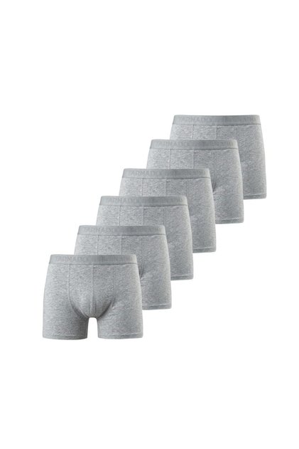 Men's Boxer 6-Pack Gray Color Cotton Lycra Flexible Fabric