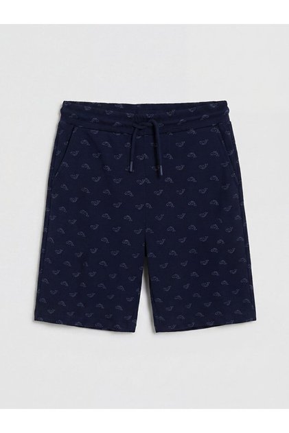Regular Fit Patterned Men's Shorts