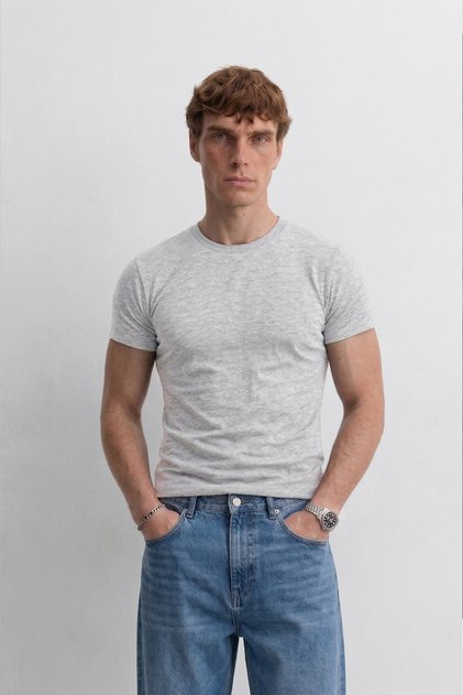 Muscle Fit Baby Tee Erkek Tişört