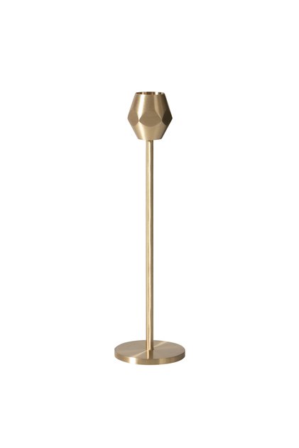 HEXA PİRİNÇ MUMLUK BÜYÜK BOY 21 CM