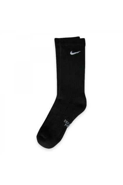 Sx6842 Everyday Cushioned Crew Socks 3Lü Paket Siyah Unisex Çorap